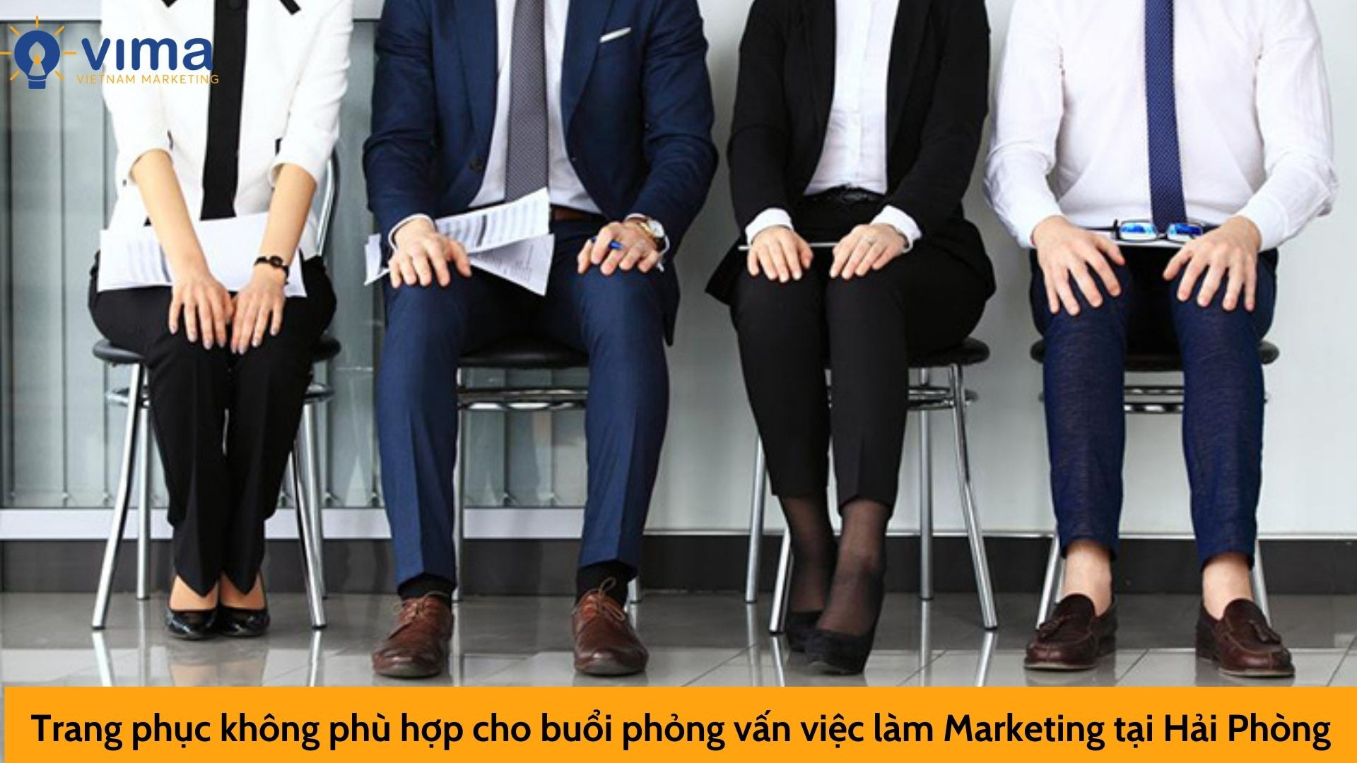 Trang phục không phù hợp cho buổi phỏng vấn việc làm Marketing tại Hải Phòng